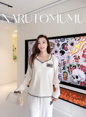 小姐姐全球购ED HARDY 极简logo 薄绒 连帽 套头衫 女款26春05