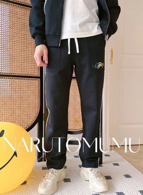 小姐姐全球购ED HARDY 刺绣logo 极简 直筒裤 男款26春05