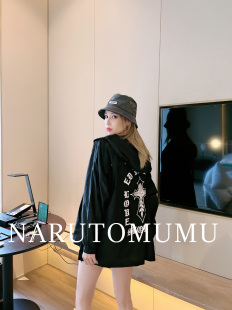 印花 十字架 宽松薄款 风衣 22夏 小姐姐全球购ED 女款 HARDY