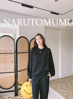 小姐姐全球购ED HARDY 暗纹低调老花压纹 黑色卫衣 女款24春Z04