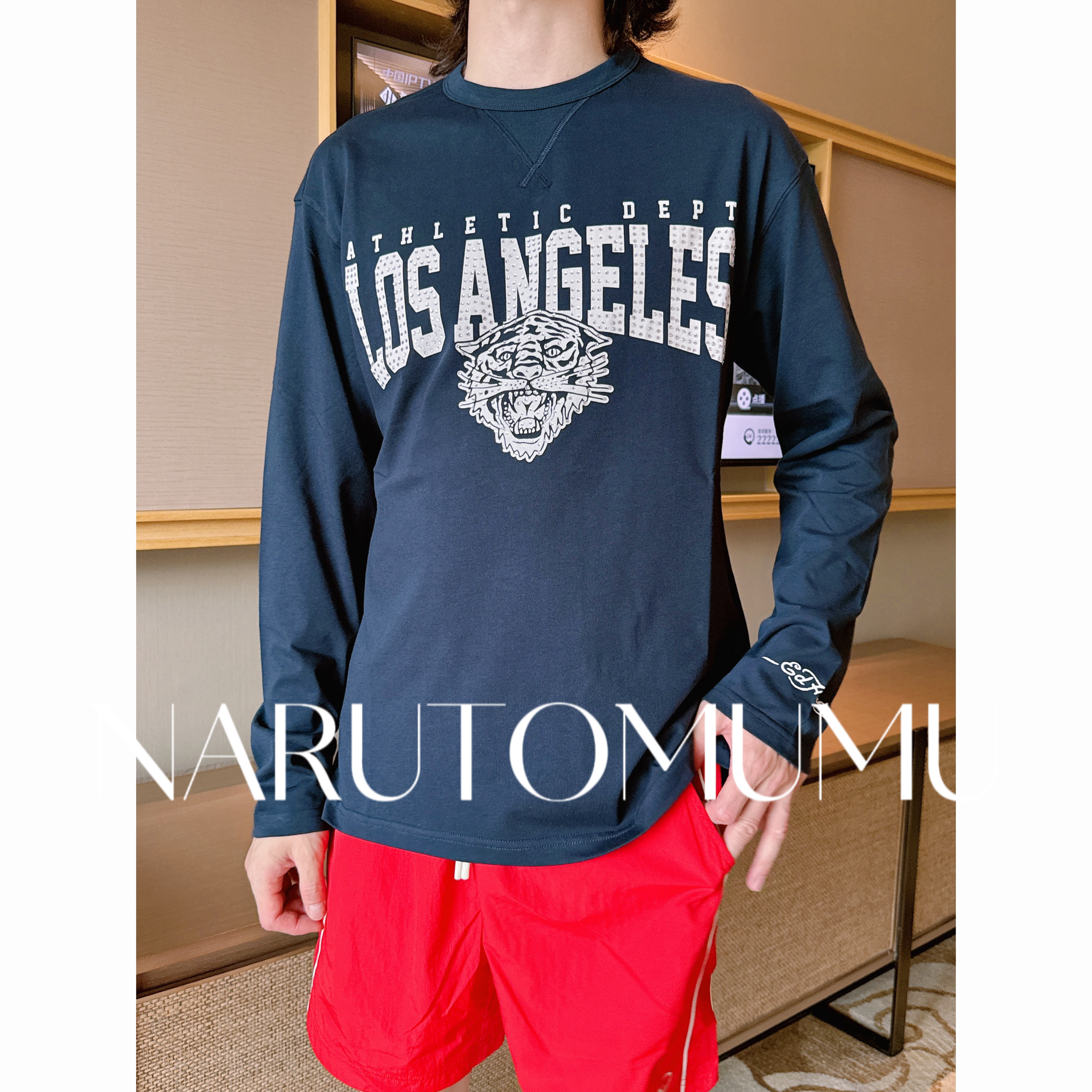 小姐姐全球购ED HARDY 经典虎头印花长袖T恤  男款 25秋02