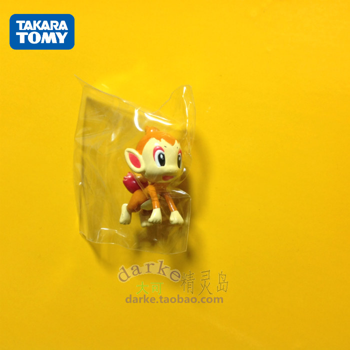 正版tomy神奇宝贝 手办模型 口袋妖怪 mc小火焰猴 特别姿势