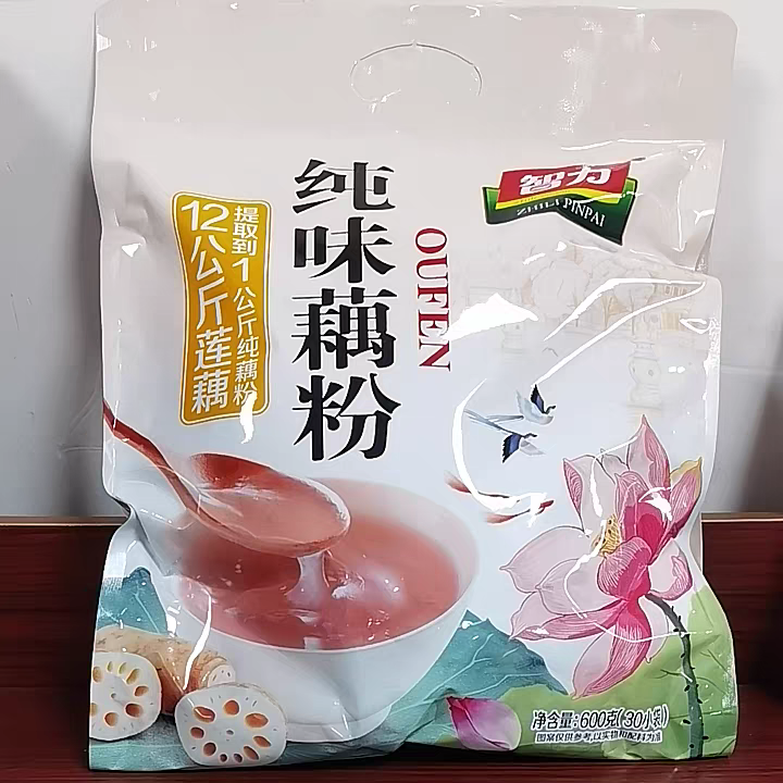 智力纯藕粉600g/袋（30小包）