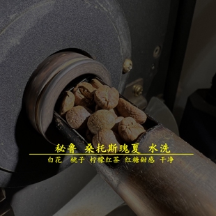 秘鲁 桑托斯水洗瑰夏 中浅度烘焙 手冲咖啡豆 花香果香微酸甜度高