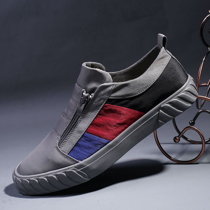 帆布鞋男韩版休闲鞋透气百搭2024夏季新款布鞋男鞋板鞋潮懒人鞋子