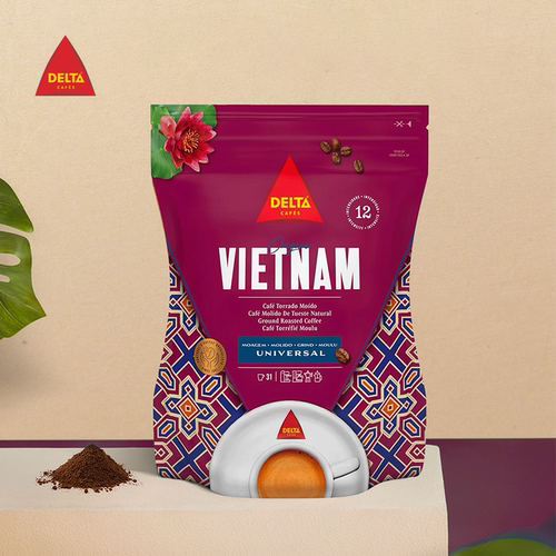 DELTA咖啡研磨越南风味咖啡粉