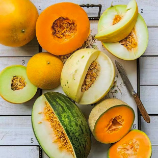 水果蔬菜家庭园艺阳台种植盆栽 虹越园艺家果蔬甜瓜种子籽四季