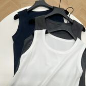 春夏背心Q240663 长55 老板娘美林&女款 &平胸神器老头背心