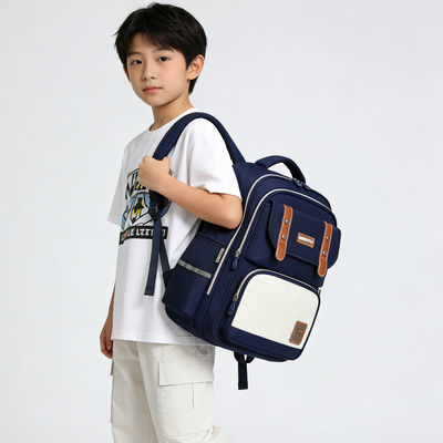 爱迪生护脊减负防下坠小学生书包