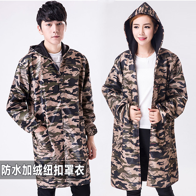 防水防油冬天保暖加绒罩衣 加厚大号成人男女工作服纽扣围裙定做,家庭/个人清洁工具,围裙,淘宝优惠券,粉丝福利购,淘宝优惠卷