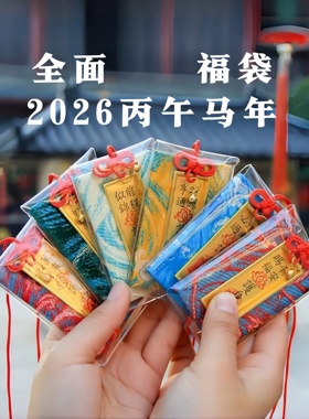 玄武2026马年本命年香囊挂件财运福袋转运吊饰佩戴吉祥物