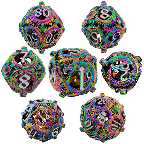 克苏鲁桌游COC跑团骰子套装