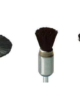 正品台湾圣火牌猪毛刷YOF YOA YOT模具去料纹镜面抛光清洁硬毛刷