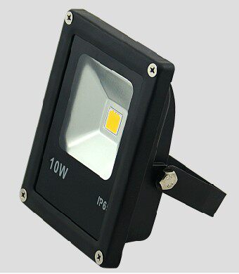 LED泛光投光灯电瓶太阳能射灯10w20w30W50w70100w12v24v新款黑
