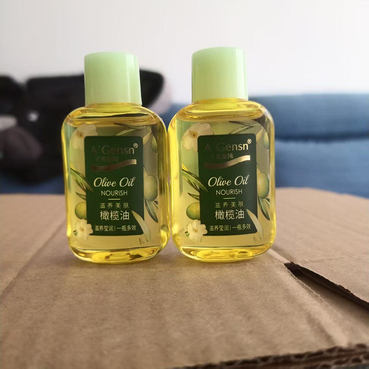 安安金纯滋养美肤橄榄油护肤护发精油推背刮痧按摩面部护理油小样