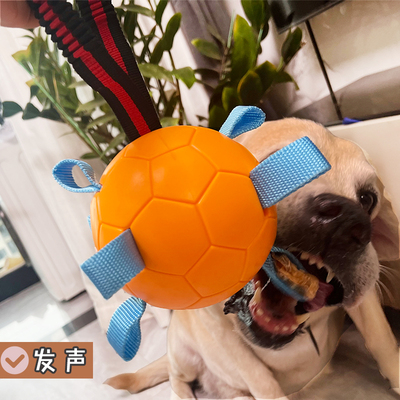 胡萝卜萌宠发声宠物玩具拉扯足球