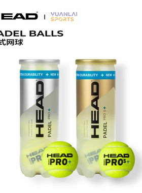 HEAD海德padel笼式网球3B HEAD PADEL控制型板式网球比赛训练用球