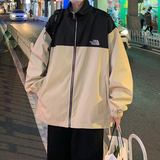 911-2-WT182-P782024春装港风立领拼色夹克外套，男装夹克，星座1516-3