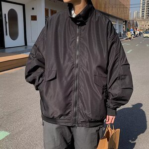 1516-3-633-P65 潮牌复古夹克男ins春秋棒球服宽松情侣bf百搭外套图片