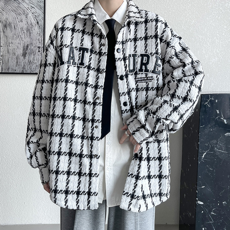 1516-3-23105-P802024秋季新款小香风衬衫外套男女同款,男装夹克,星座1516-3
