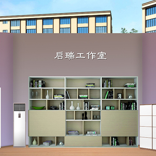 舞台小品背景舞台剧话剧情景剧卧室房间办公室表演ED大屏幕图片