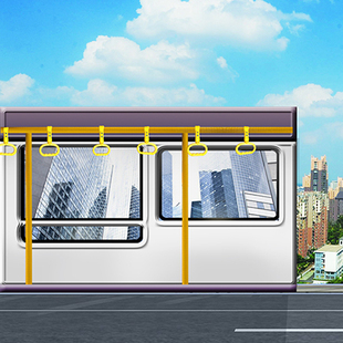 高清LED大屏幕舞台背景相声小品舞台剧话剧公交车车内加站台图片