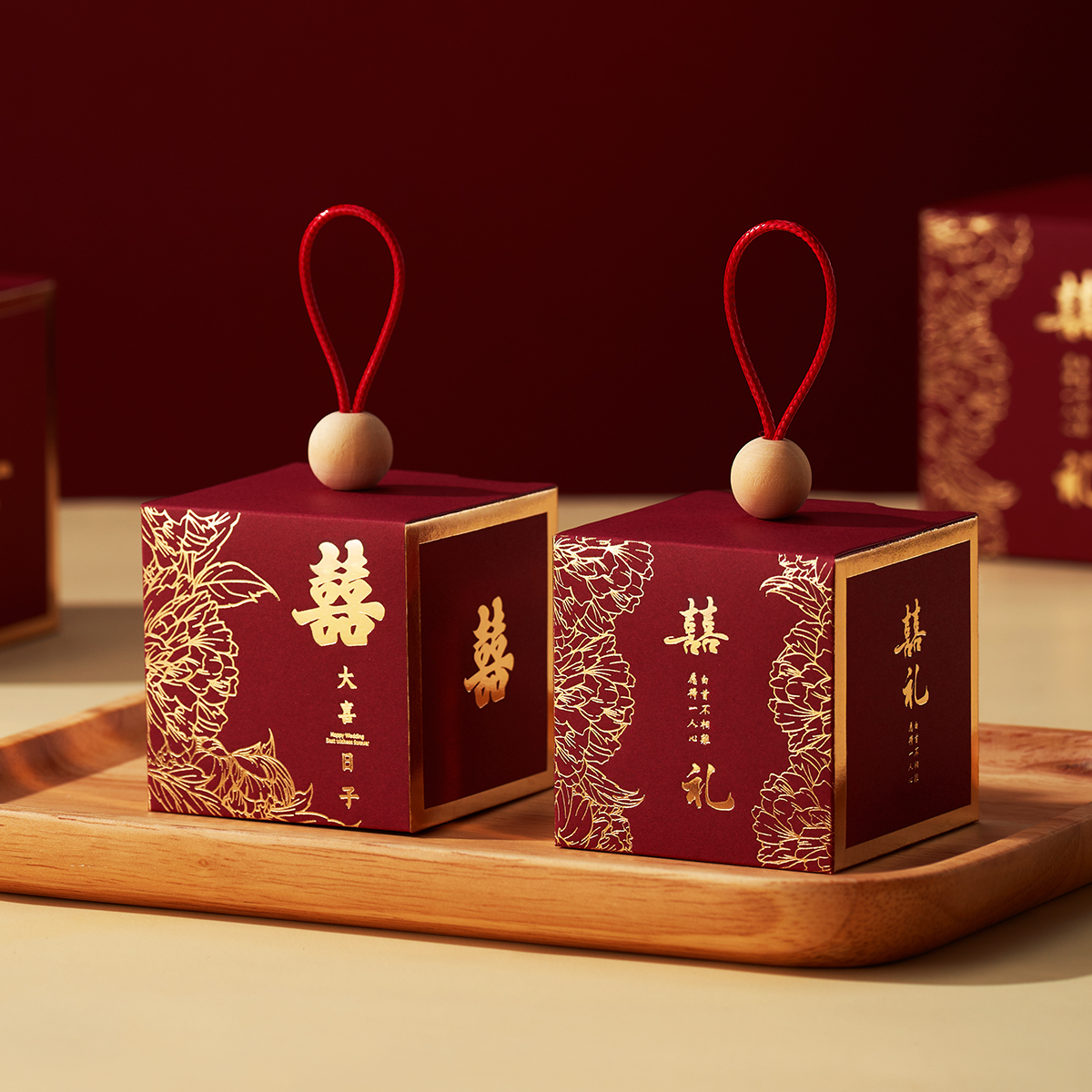 喜糖盒新款高级伴手礼订婚专用