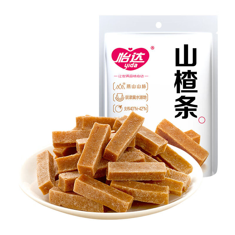 怡达蜜饯果脯山楂干山楂条380g/袋