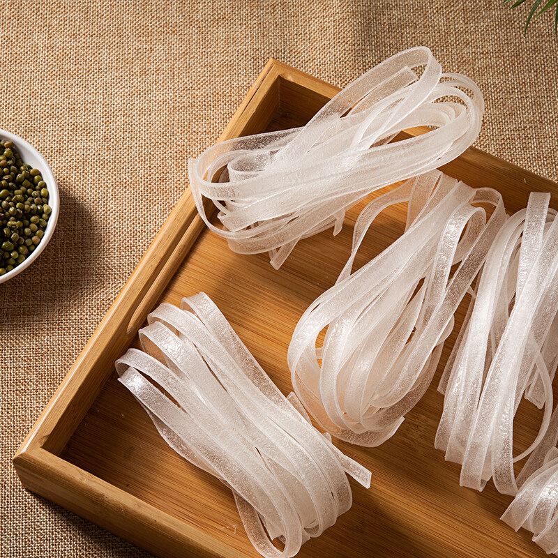 双塔宽粉皮400g绿豆粉皮宽粉条耐煮火锅粉