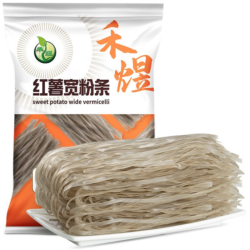 禾煜红薯火锅宽粉条500g宽粉火锅粉酸辣粉凉拌素食