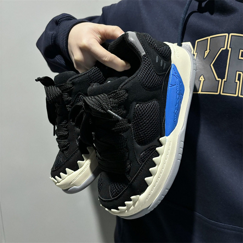 青岛福客来女鞋断码清仓韩版百搭潮流厚底增高男女情侣老爹鞋2026,流行男鞋,老爹鞋,淘宝优惠券,粉丝福利购,淘宝优惠卷