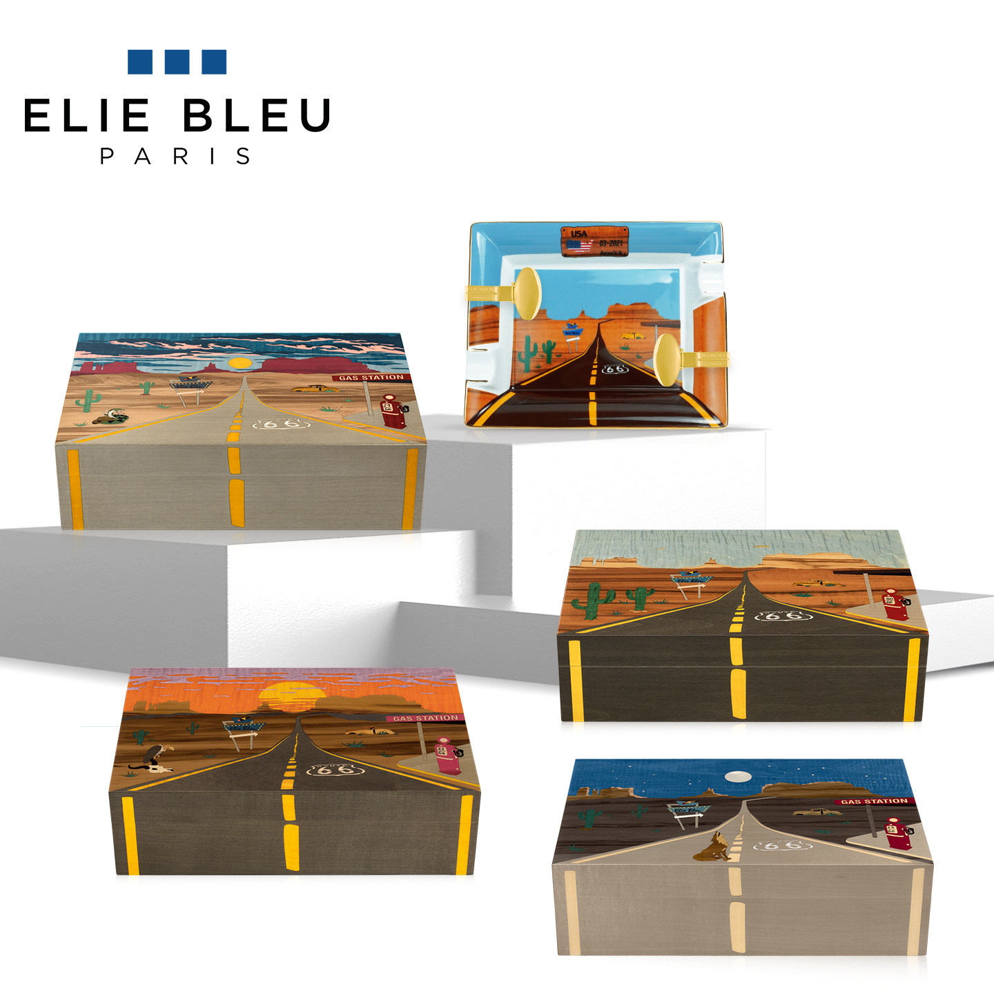 ElieBleu雪茄盒110支装66号公路