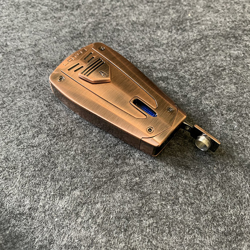 复古造型打火机lotus全金属