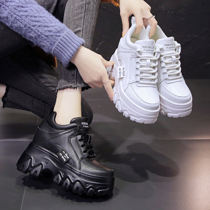 2025秋季新款10cm内增高女鞋厚底高跟老爹鞋女百搭显瘦运动休闲鞋,女鞋,老爹鞋,淘宝优惠券,粉丝福利购,淘宝优惠卷