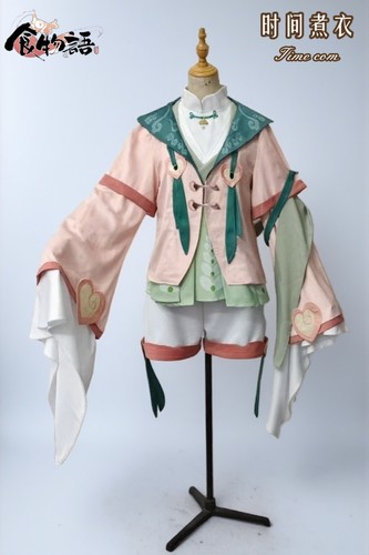 现货时间煮衣食物语蟠桃饭cos服动漫游戏角色cosplay游戏动漫服装