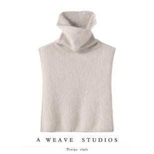 针织毛衣 御寒百搭实用叠穿背心 萨琪尼 ding级拉毛100%纯山羊绒