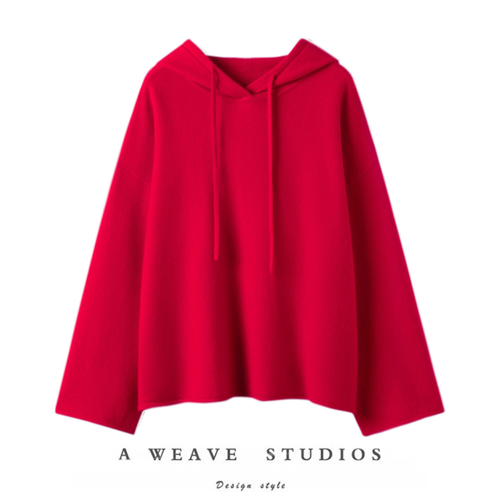 这个版型太牛了！阔袖加厚100%纯山羊绒衫女连帽毛衣针织帽衫宽松,女装/女士精品,羊绒衫,淘宝优惠券,粉丝福利购,淘宝优惠卷