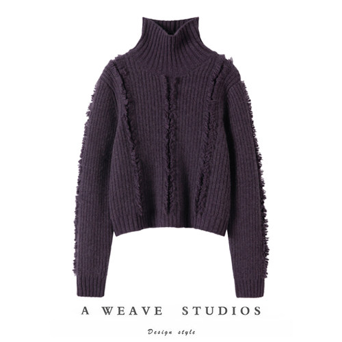 山羊绒针织衫女2023秋冬