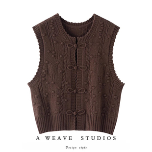 宽松马甲时尚 新款 坎肩 100%纯山羊绒背心女2025秋冬季 疯狂迷恋