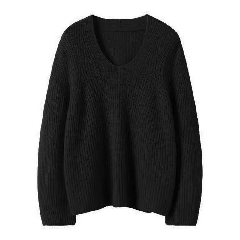 萨琪尼〓绒+〓V领阔袖粗针羊绒毛衣女2026秋冬新款,女装/女士精品,羊绒衫,淘宝优惠券,粉丝福利购,淘宝优惠卷