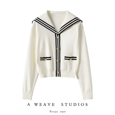 学院纯山羊绒开衫打底内搭毛衣