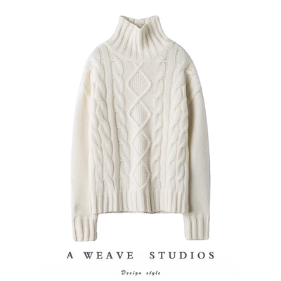 山羊绒加厚宽松秋冬新款针织