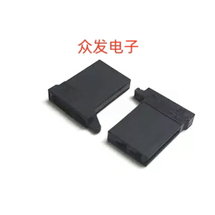 发那科2芯信号接头 AMP D-3 A B 2孔泰科 175362-1 2P插头连接器