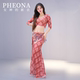 pheona肚皮舞套装 性感辣妹风肚皮舞演出服T042 女新款