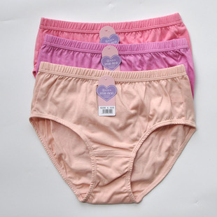 头打底裤 中腰短裤 新疆棉透气6590 全棉三角裤 华友源女士纯棉内裤
