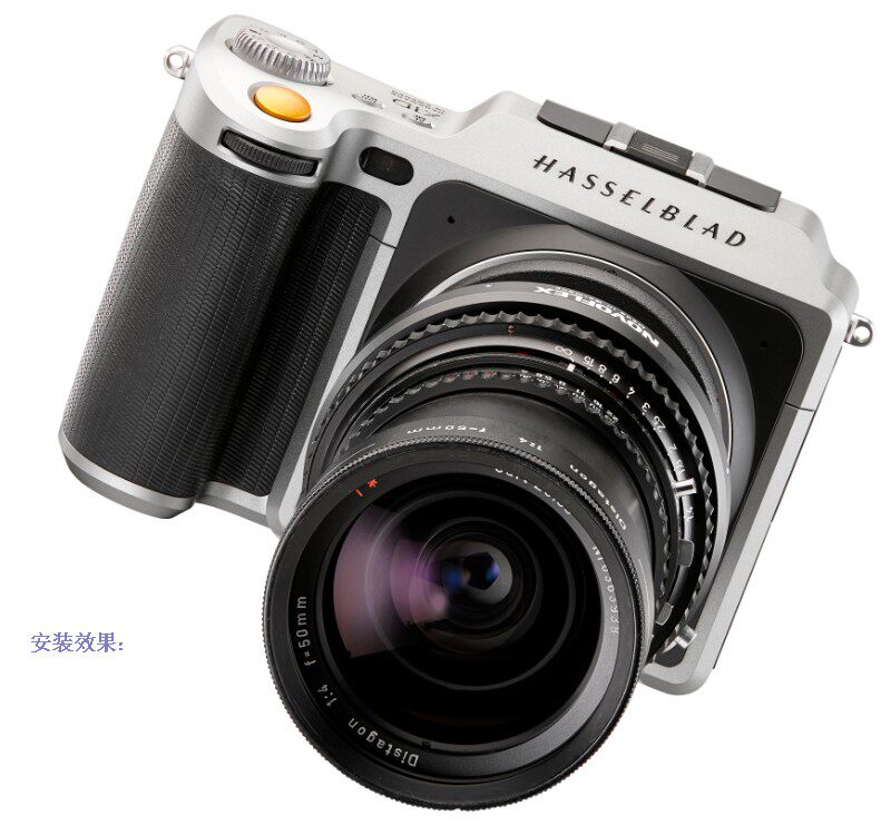 适用于novoflex哈苏x1d转接哈苏v口镜头cf镜头口x2d转接环hax/ha
