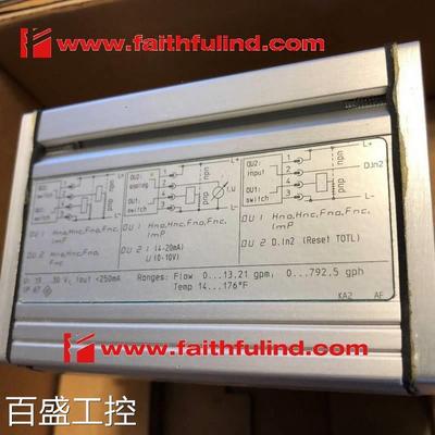 IFM SU7001 易福门全新流量传感器 SUR34HGBFRKG/W/US-100-IPF