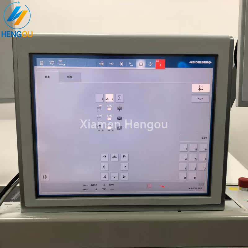 新海德堡印刷机配件19寸整屏兼容屏CP.158.5438