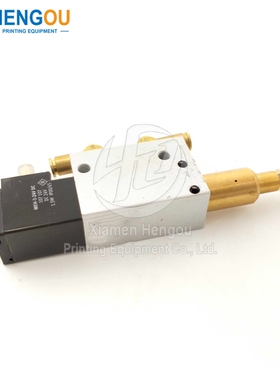 海德堡印刷机XL105 CX102前规顶纸电磁气缸 F7.335.002前规电磁阀