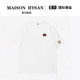 Maison Hysan小狐狸2025新款 夏宽松卡通印花短袖 法式 上衣半袖 T恤